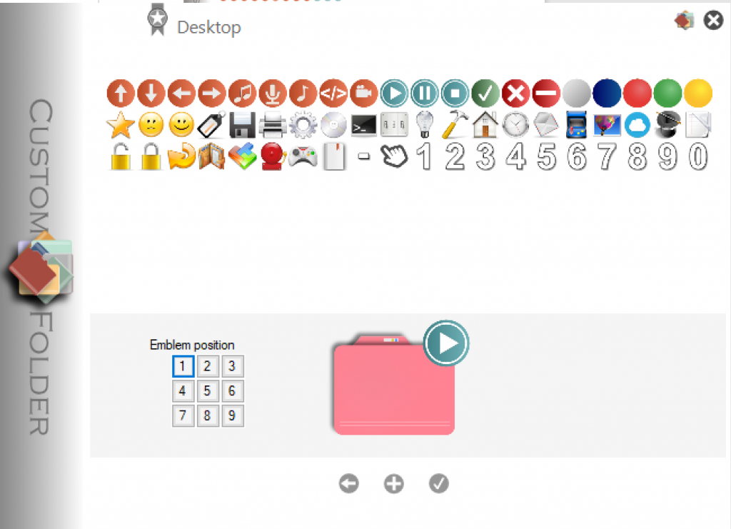Customize folders