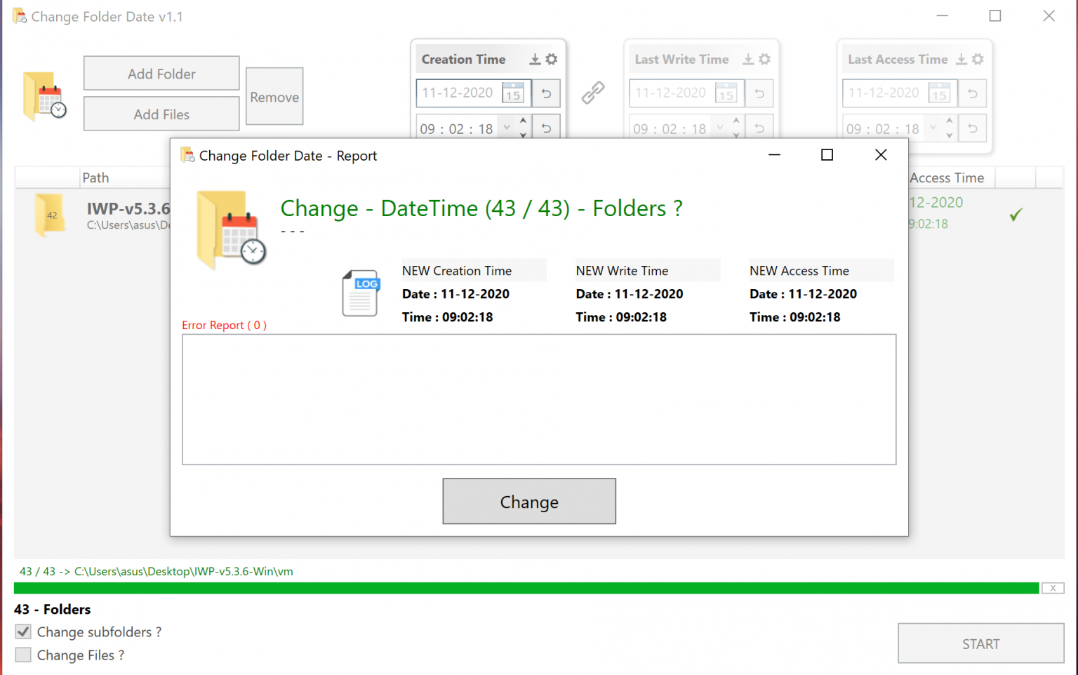 How to Change Folder Dates in Windows 10