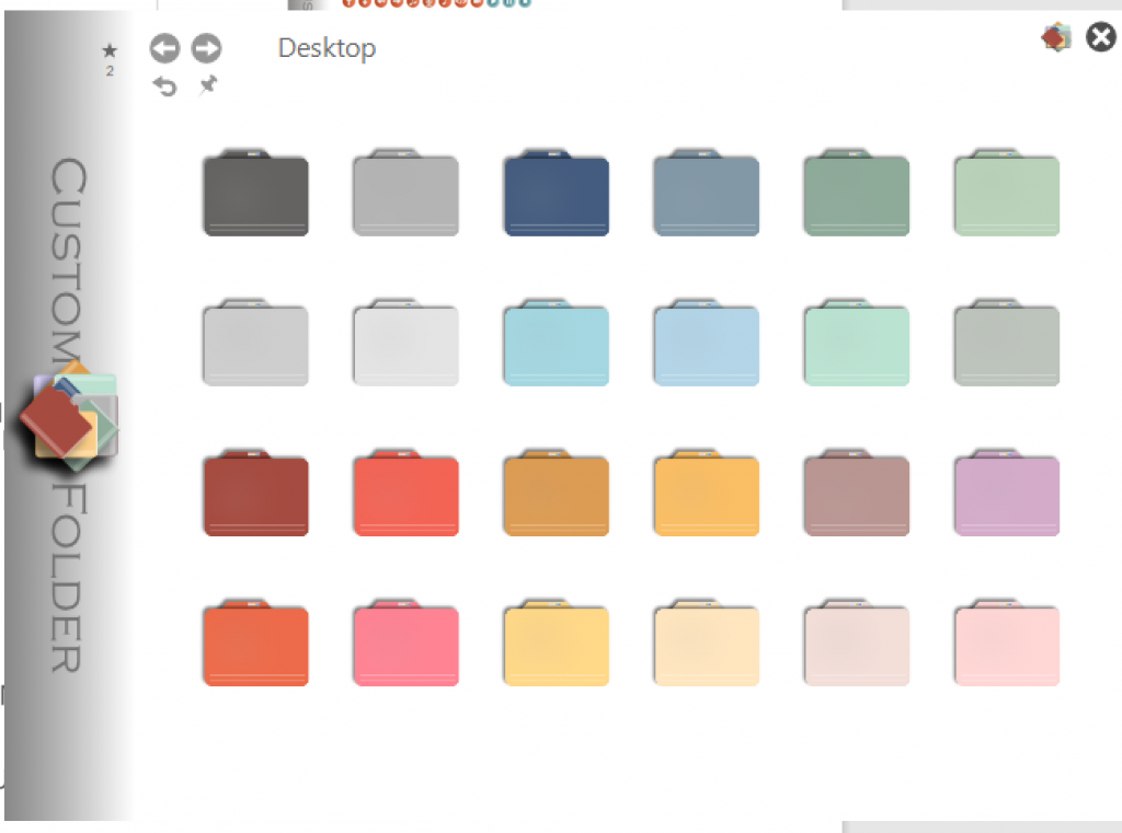 Customize folders