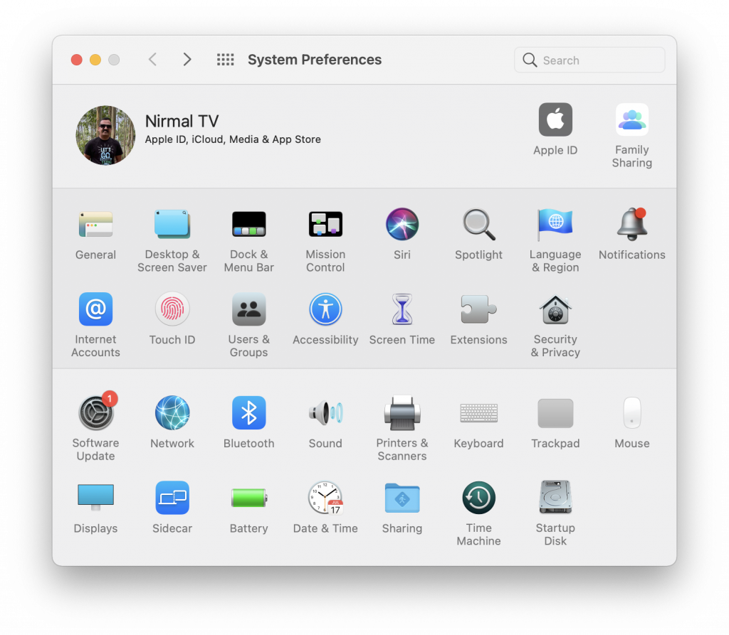 Night Shift on Mac