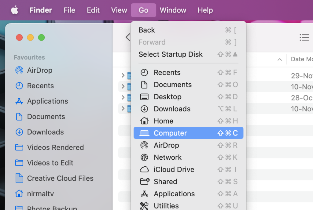 Show Hidden Files in macOS