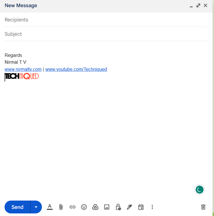 Change Font Style in Gmail