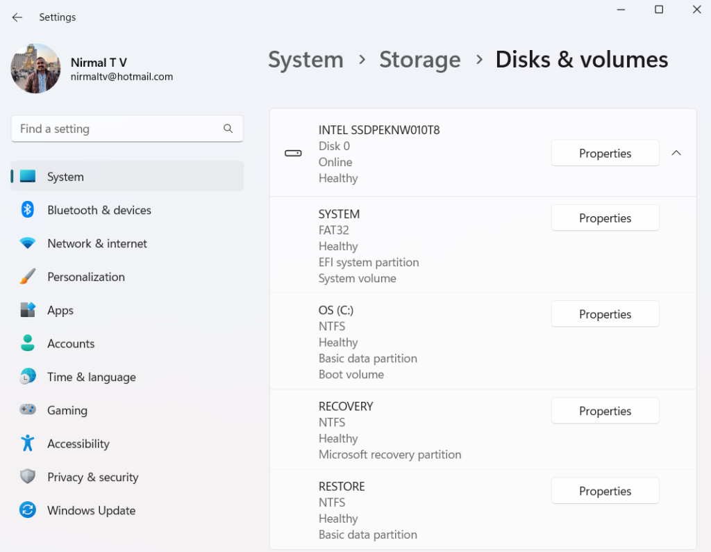 Delete Drive Partition in Windows 11