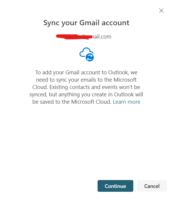 Add Gmail Account to New Outlook