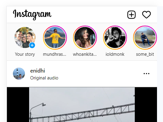 Post an Instagram Story from your PC