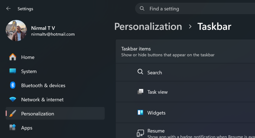 Realign Start Button on Windows 11