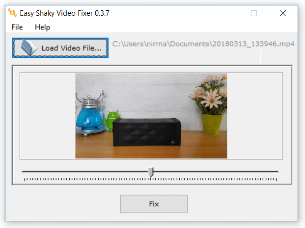 Stabilize Shaky Videos