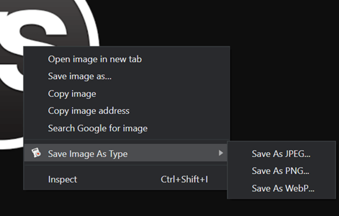 Save WebP Images as JPG and PNG