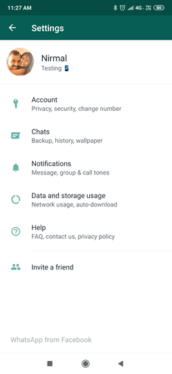 Lock WhatsApp with Fingerprint