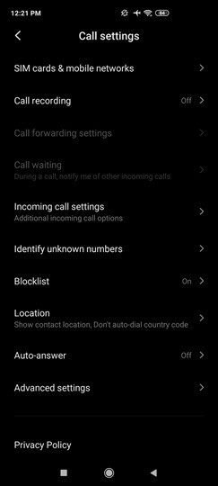 Automatic Call Recording