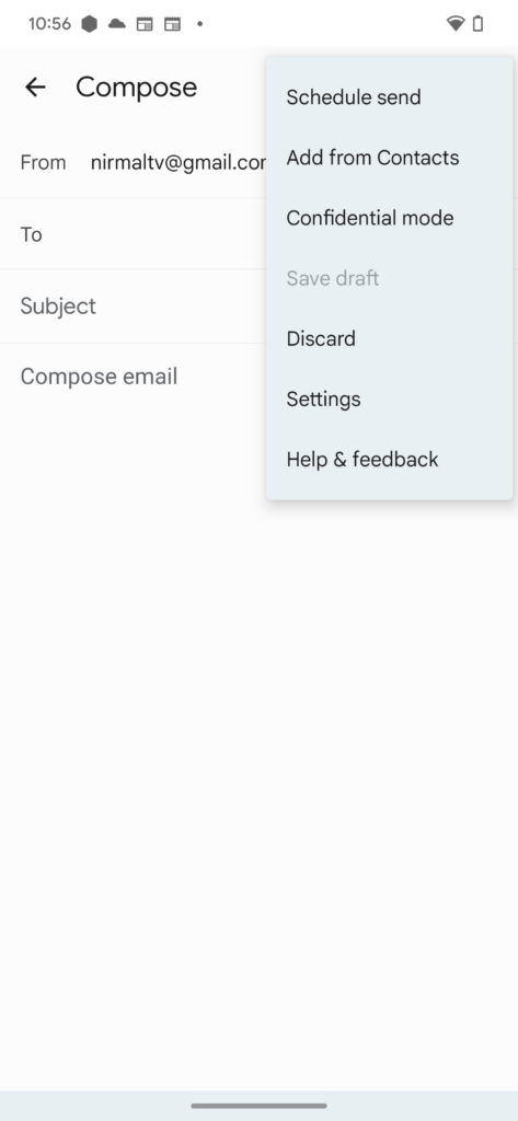Create a Confidential Email on Gmail