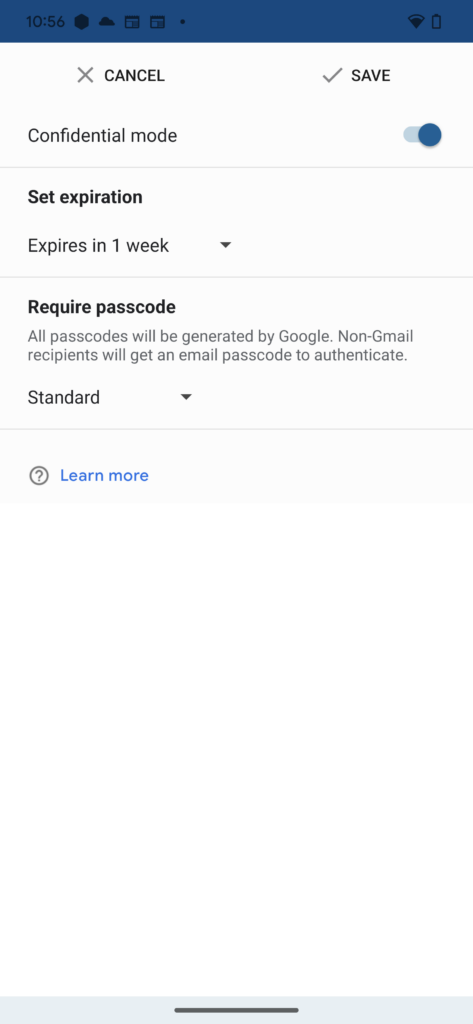 Create a Confidential Email on Gmail