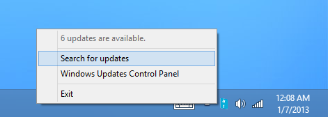 Search updates