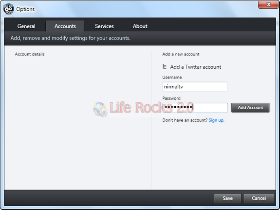 Seesmic for Windows