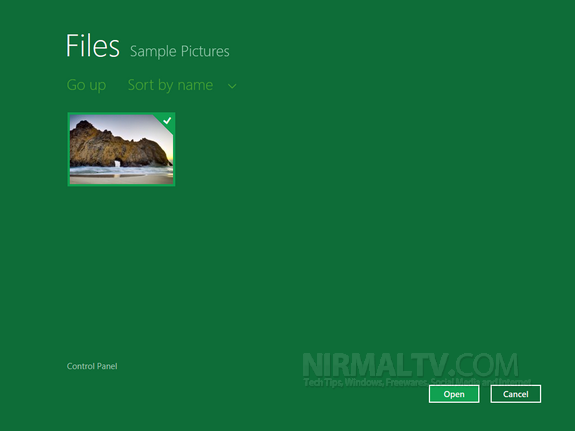Select the picture