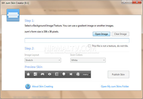 Skin preview