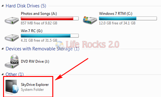 SkyDrive Explorer