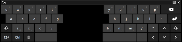 Split keyboard