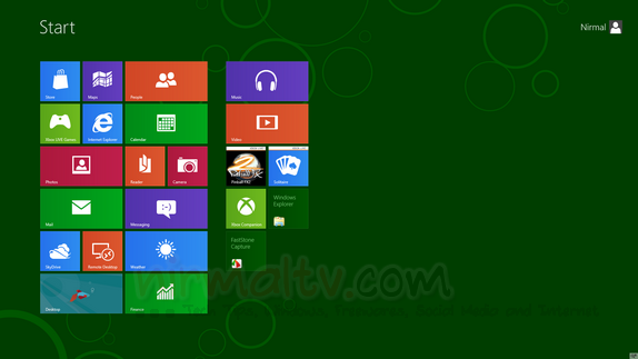 Start menu