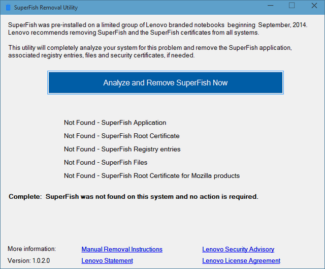 Superfish removal tool_1