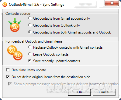 Sync Settings