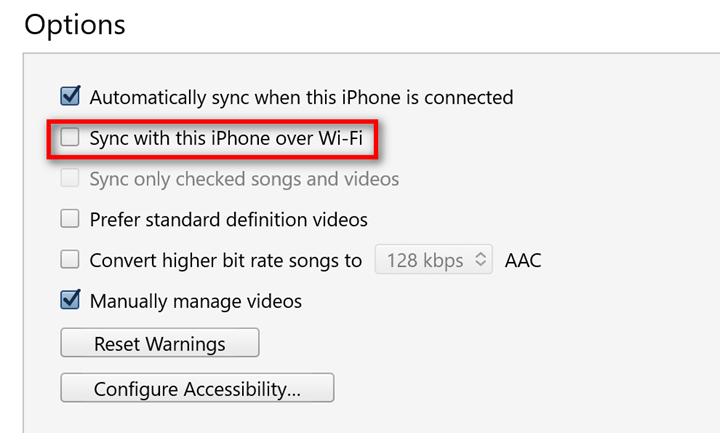 Sync wifi