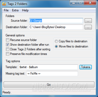 Tag 2 Folders