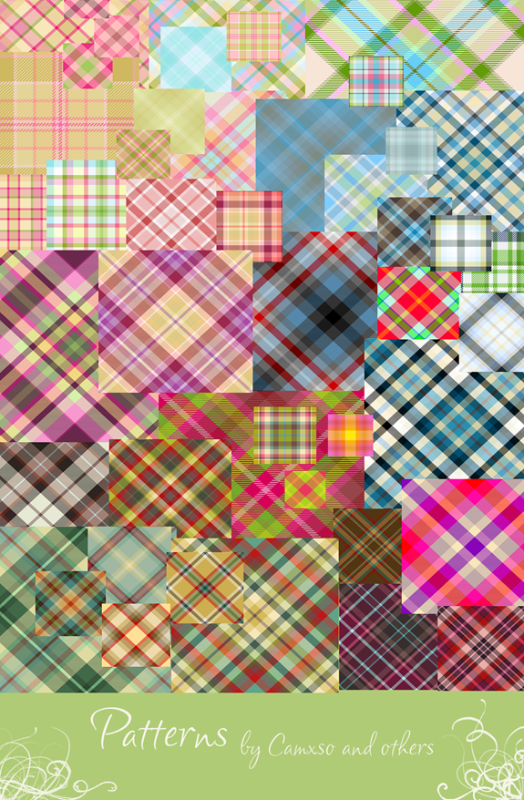 Tartan_Patterns_by_Camxso