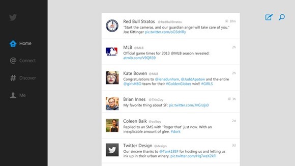 Twitter for windows 8