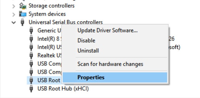 USB root