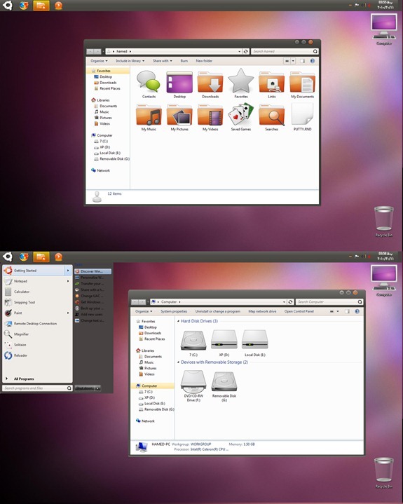 Ubuntu Skin Pack