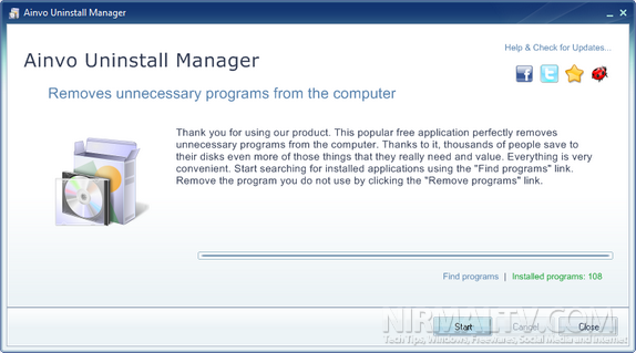 Uninstall manager