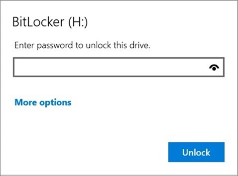 Unlock bitlocker