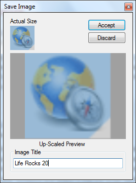 User picture from screenshot