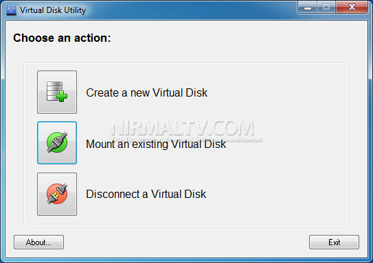 Virtual Disk Utility