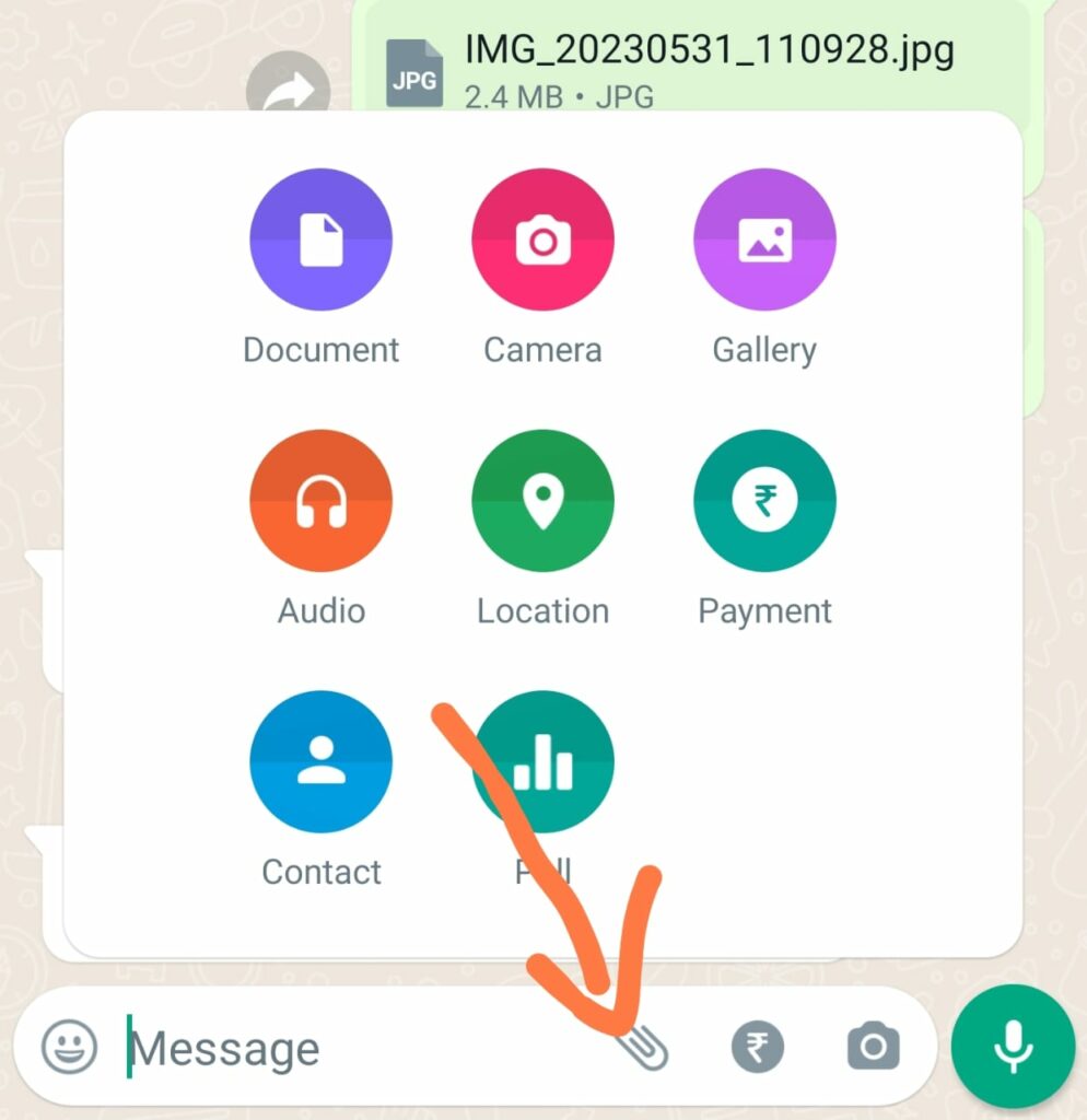 Send HD Photos in WhatsApp