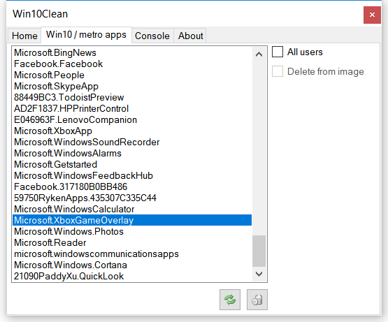 Win10Clean
