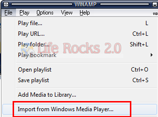 Winamp Import