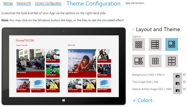 Windows 8 WordPress App