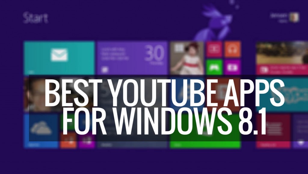 Windows 8 youtube