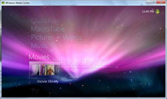 Windows Media center