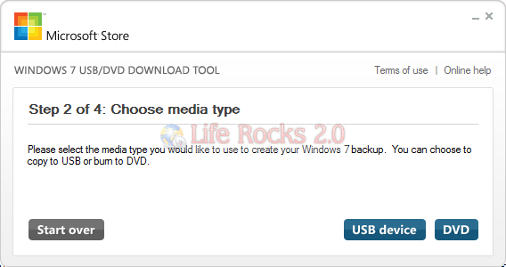 Windows 7 USB DVD Download Tool