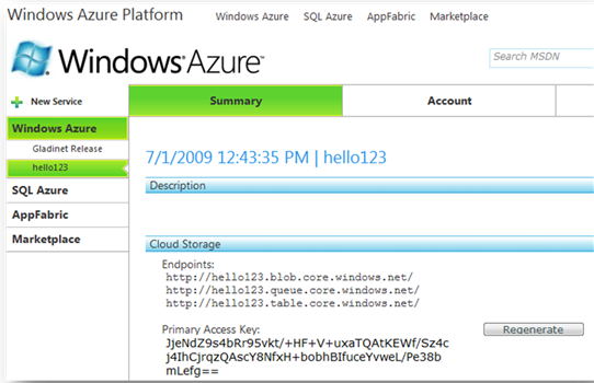 Windows Azure