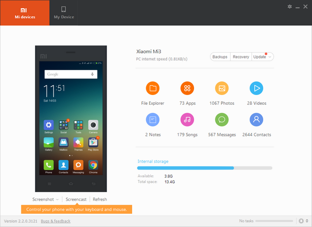 Xiaomi PC Suite