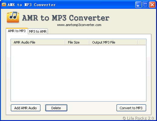 amrtomp3