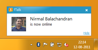 desktop notifications