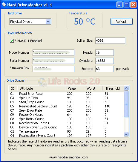 hard drive monitor