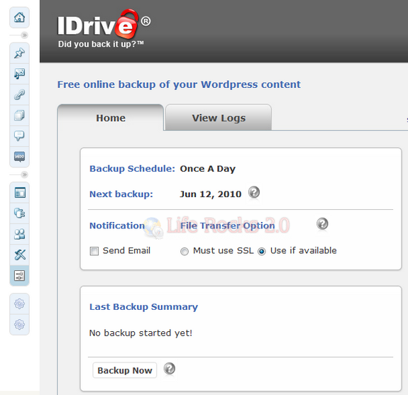 iDrive Options