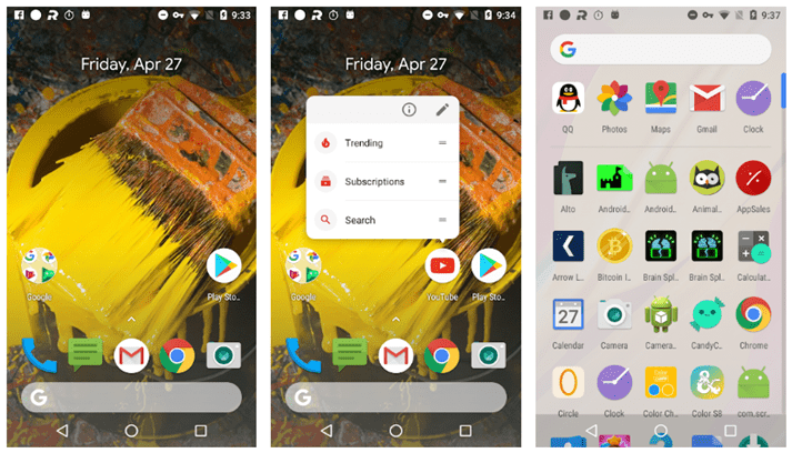 Best Android 9.0 Pie Launchers