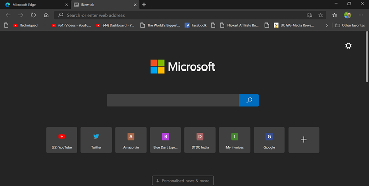 Microsoft Edge Browser